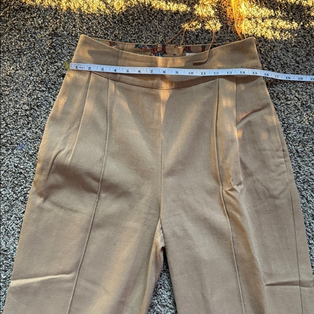 Good Alma Redwood Cotton Twill Trousers - Tan size Med - Picture 12 of 16